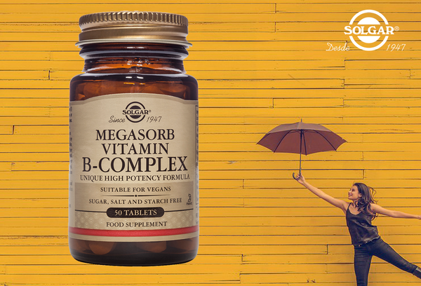 Megasorb B-Complex 100 comprimidos de Solgar