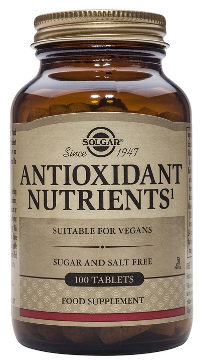 Nutrientes antioxidantes 50 comprimidos de Solgar