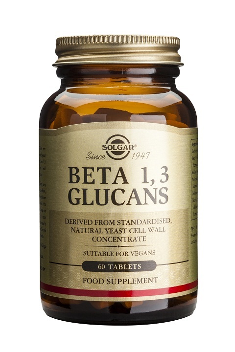 Beta 1,3 glucanos 60 comprimidos de Solgar
