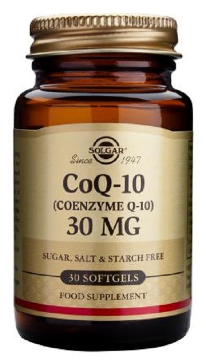 Coenzima Q-10 30 mg 30 cápsulas gelatina blanda de Solgar