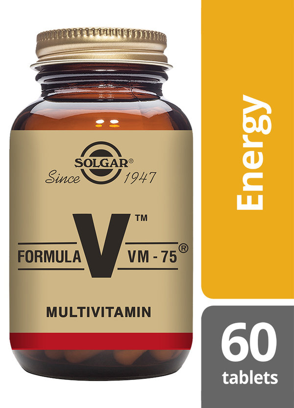 Formula VM 75 (uno-al-día) 60 comprimidos de Solgar