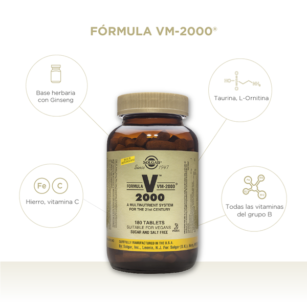Formula VM-2000 30 comprimidos de Solgar