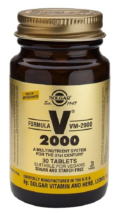 Formula VM-2000 180 comprimidos de Solgar