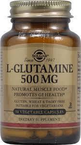 L-Glutamina 500 mg 50 cápsulas de Solgar