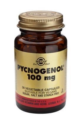 Pino 100 mg extracto de corteza Pycnogenol 30 cápsulas de Solgar