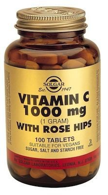 Vitamina C con escaramujo 1000 mg 100 comprimidos de Solgar