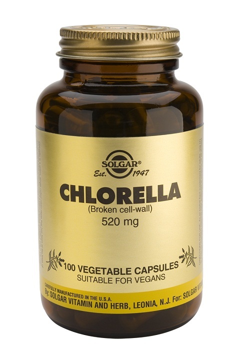 Chlorella 100 comprimidos 520 mg de Solgar