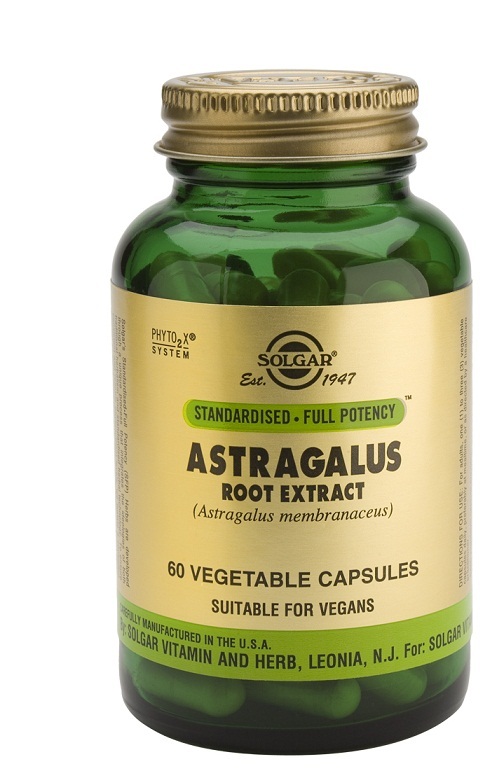 Astrágalo Extracto de raíz 60 cápsulas vegetales de Solgar