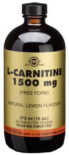 L-Carnitina líquida 1.500 mg. 473 ml de Solgar