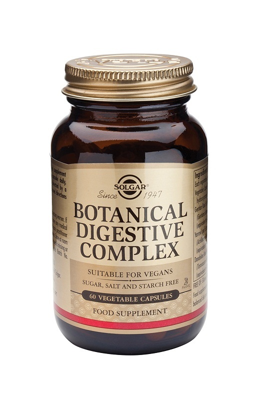 Botanical digestive complex 60 cápsulas de Solgar