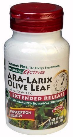 Ara-Larix y Hoja de Olivo 30 comprimidos de Nature's Plus