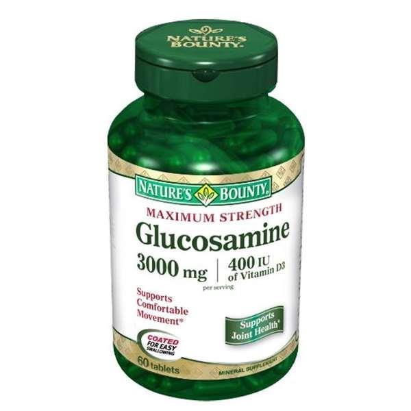 Glucosamina 3.000 mg 60 comprimidos de Nature's Bounty