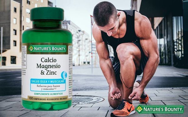 Calcium, Magnesium and Zinc 100 tablets of Nature's Bounty