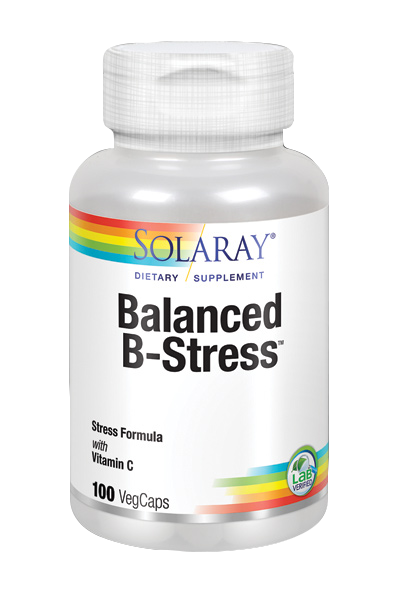 Nutritionally balanced b-stress™ (complejo vitaminas b) 100 cápsulas de Solaray