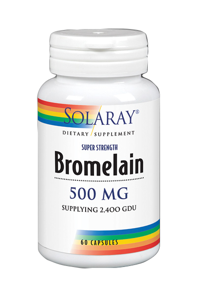 Bromelain (bromelina) 60 cápsulas de Solaray