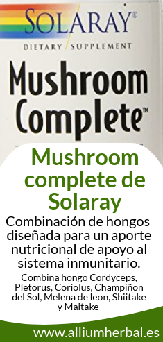 Mushroom complete 60 cápsulas de Solaray