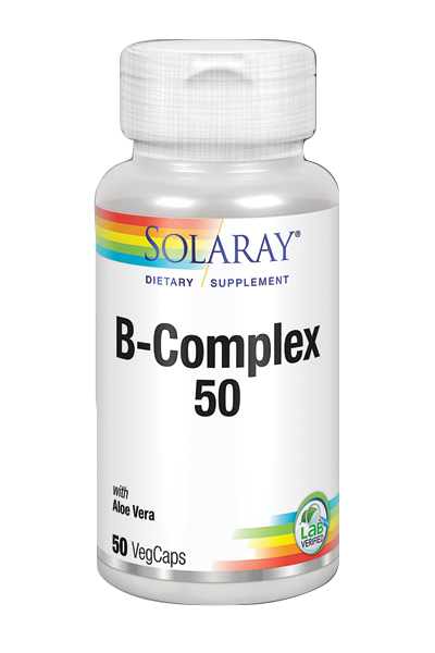 B-complex (complejo vitamina B) 60 cápsulas de Solaray