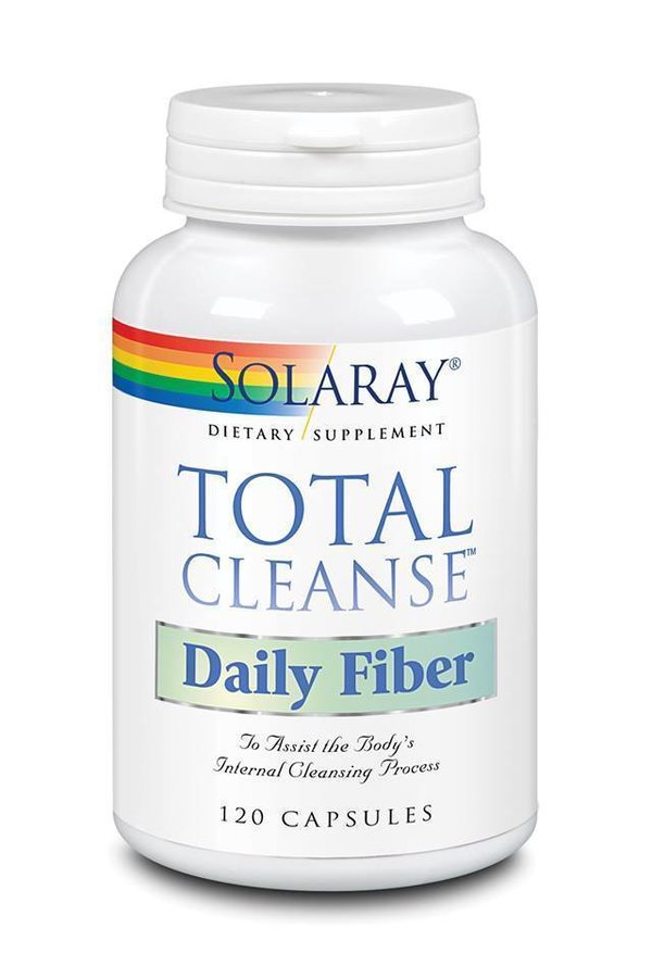 Total cleanse™ daily fiber (fibra) 120 capsulas de Solaray