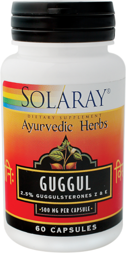 Guggul 60 cápsulas 500 mg de Solaray
