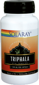 Triphala 60 cápsulas 500 mg de Solaray