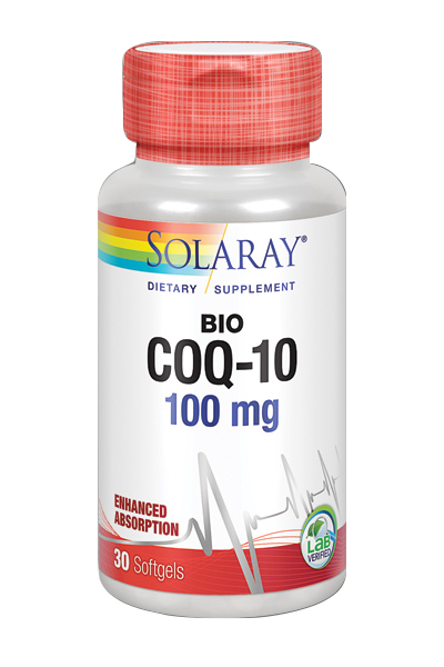 BioCoQ10 100 mg 30 perlas de Solaray