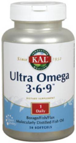 Ultra omega 3*6*9 50 perlas de Solaray
