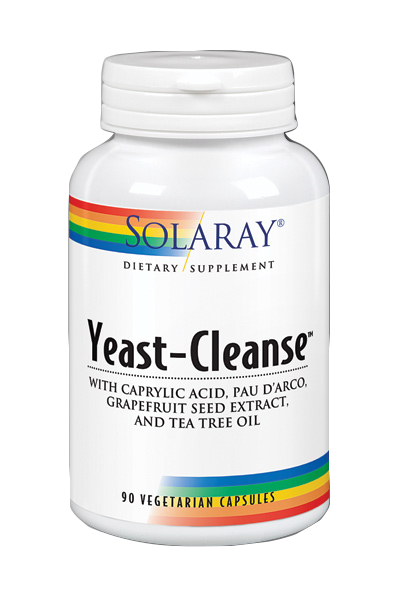 Yeast cleanse (levaduras, candidiasis) 90 cápsulas de Solaray