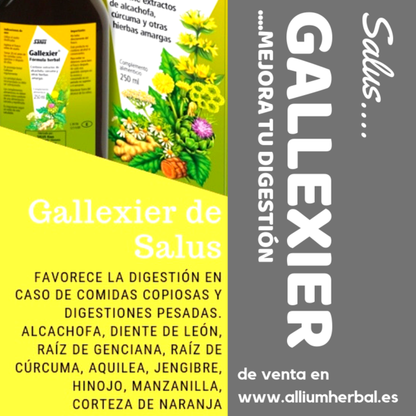 Gallexier infusión digestiva herbal 15 bolsitas de Salus