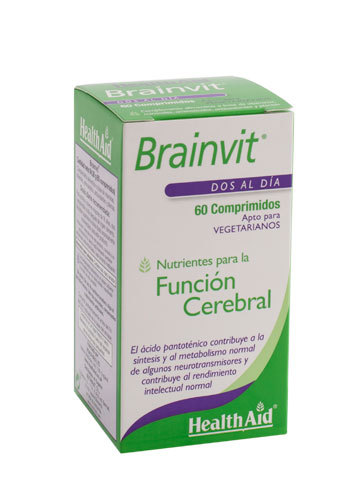 Brain vit (memoria) 60 tabletas de Health Aid