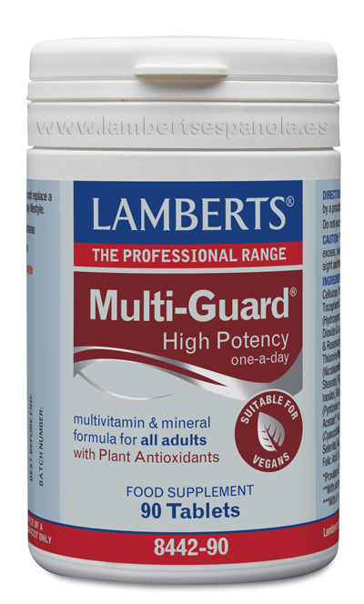 Multi-Guard®, Complejo Multinutriente 90 tabletas de Lamberts
