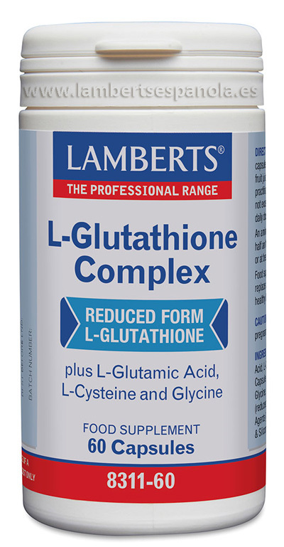 L-Glutatione complex 60 cápsulas de Lamberts