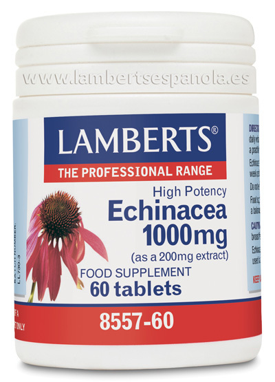 Echinacea 1.000 mg 60 tabletas Lamberts