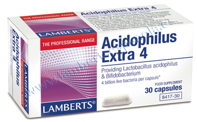 Acidophilus extra 4 30 cápsulas de Lamberts