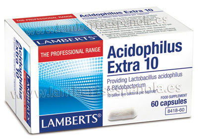 Acidophilus extra 10 60 cápsulas de Lamberts