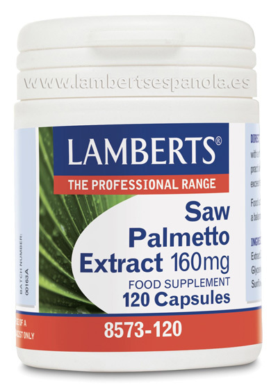 Extracto de Saw Palmetto o Serenoa repens 160 mg 120 cápsulas de Lamberts