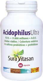 Acidophilus ultra 60 cápsulas de Sura Vitasan