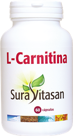 L-Carnitina 60 capsulas 500 mg  de  Sura Vitasan