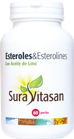 Esteroles y Esterolines 60 perlas de Sura Vitasan