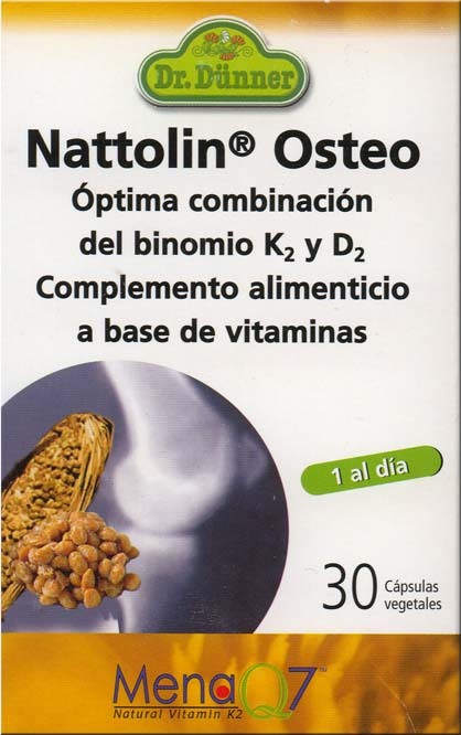 Nattolin osteo 30 cápsulas de Dr. Dünner