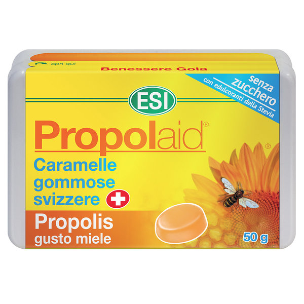 Propolaid pastillas blandas suizas miel 50 gramos de ESI