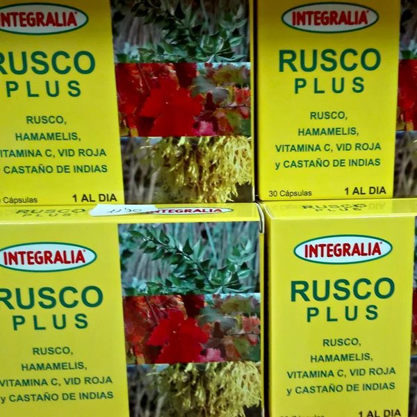 Rusco plus 30 cápsulas de Integralia