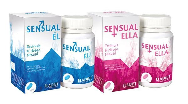 Sensual Él (estimula deseo sexual) 60 comprimidos de Eladiet