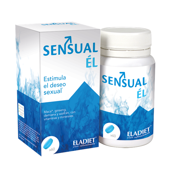 Sensual Él (estimula deseo sexual) 60 comprimidos de Eladiet
