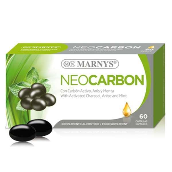 Neocarbon 800 mg Marnys, 60 cápsulas