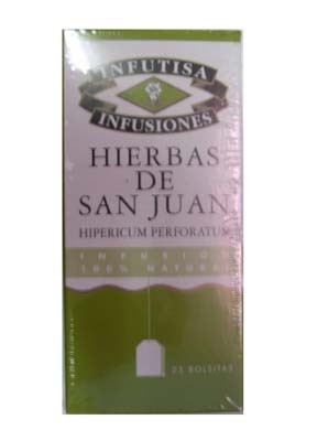 Hierba de San Juan o hipérico 25 filtros de Infutisa