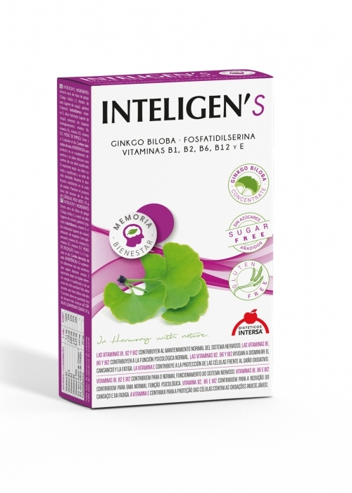 Inteligen's (memoria) 60 cápsulas de Dietéticos Intersa