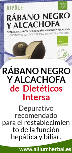 Bipole: rábano negro y alcachofa 20 ampollas de Dietéticos Intersa