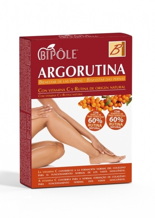 Bipôle Argorutina  (bienestar piernas) 20 ampollas de Dietéticos Intersa