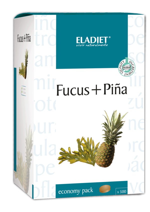 Fucus + piña 500 comprimidos de Eladiet