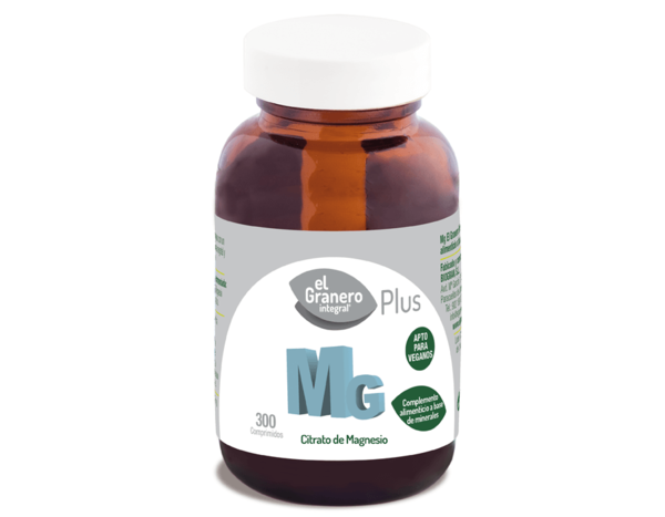 MG 500 (Citrato de Magnesio) 300 comprimidos 800 mg El Granero Integral